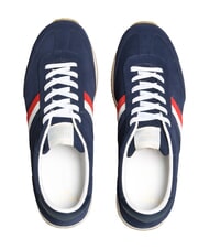 SERAFINI ROME Sneakers in pelle blue france red - Scarpe Uomo - 3