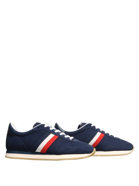 ROME Sneakers in pelle blue france red - Scarpe Uomo