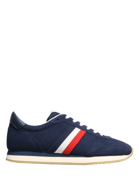 ROME Sneakers in pelle blue france red - Scarpe Uomo