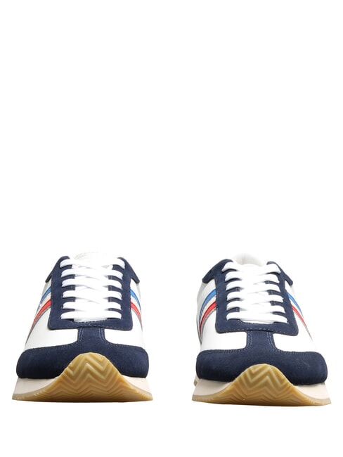ROME Sneakers in pelle white blue france - Scarpe Uomo