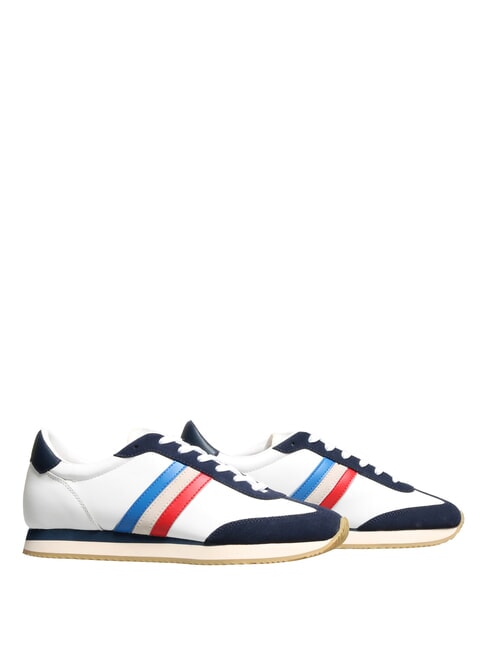 ROME Sneakers in pelle white blue france - Scarpe Uomo