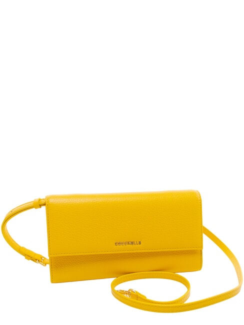 METALLIC SOFT Pochette in pelle con tracolla soleado - Borse Donna
