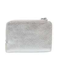 COCCINELLE TASSEL Portacarte in pelle martellata con nappina SILVER - Portafogli Donna - 3