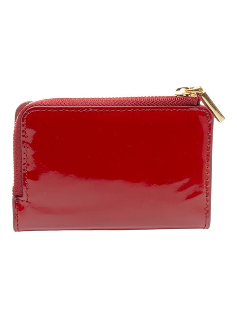 METALLIC PATENT Portafoglio in pelle sangria - Portafogli Donna