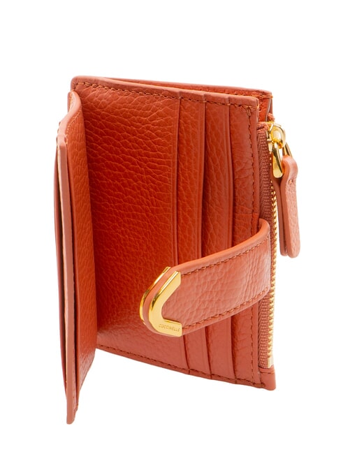 DEW Porta carte in pelle con portamonete grenadine red - Portafogli Donna