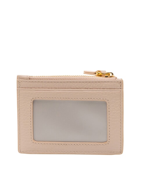 DEW Porta carte in pelle con portamonete rosette - Portafogli Donna
