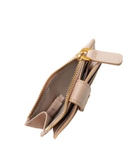 COCCINELLE DEW Porta carte in pelle con portamonete rosette - Portafogli Donna - 4
