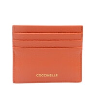 COCCINELLE KELSEY Portacard piatto in pelle grenadine red - Portafogli Donna - 3