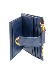COCCINELLE DEW Porta carte in pelle con portamonete royal blue - Portafogli Donna - 2
