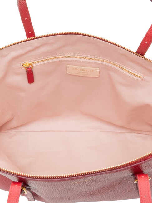 CHERRY Borsa a spalla, in pelle sangria - Borse Donna
