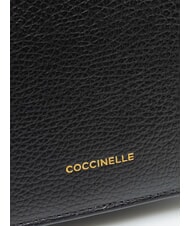 COCCINELLE DEW Borsa a tracolla, in pelle Nero - Borse Donna - 5