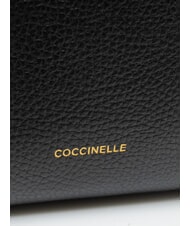 COCCINELLE CHERRY Sacca a spalla, in pelle Nero - Borse Donna - 3