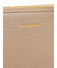 COCCINELLE CHERRY Borsa a spalla, in pelle warm taupe - Borse Donna - 3