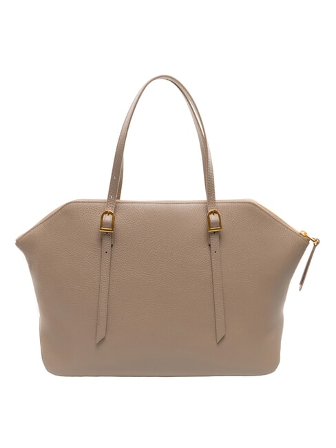CHERRY Borsa a spalla, in pelle warm taupe - Borse Donna