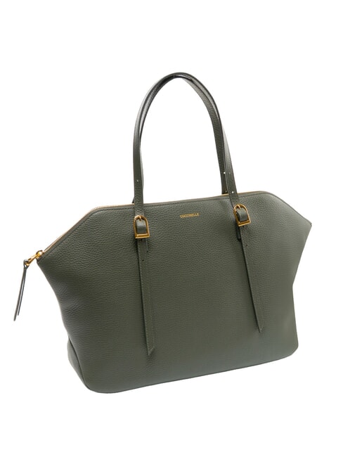 CHERRY Borsa a spalla, in pelle alga - Borse Donna