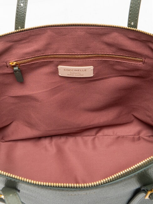 CHERRY Borsa a spalla, in pelle alga - Borse Donna