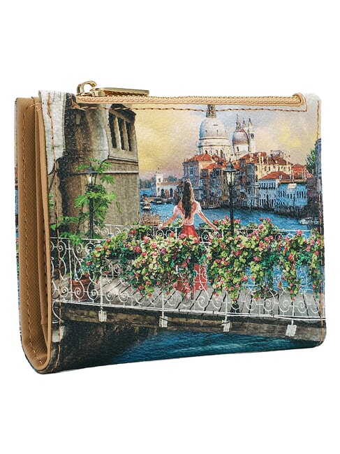 YESBAG Portafoglio stampato flowery canal - Portafogli Donna