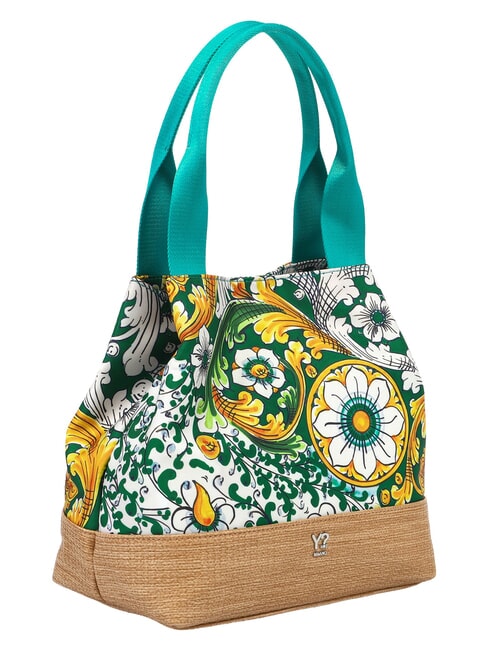 ORTIGIA Borsa mare a spalla emerald - Borse Donna