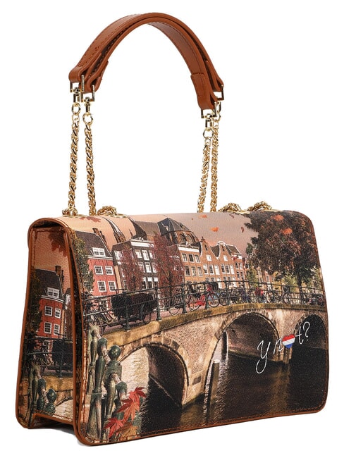 YESBAG Borsa a spalla / a tracolla autumn river - Borse Donna