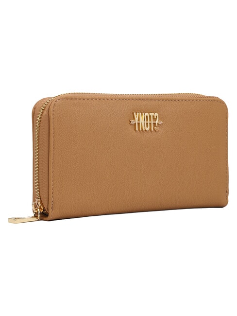LOVERS Portafoglio grande zip around caramel - Portafogli Donna