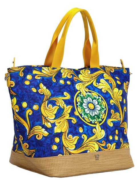 ORTIGIA L Borsa shopping, a spalla sapphire - Borse Donna