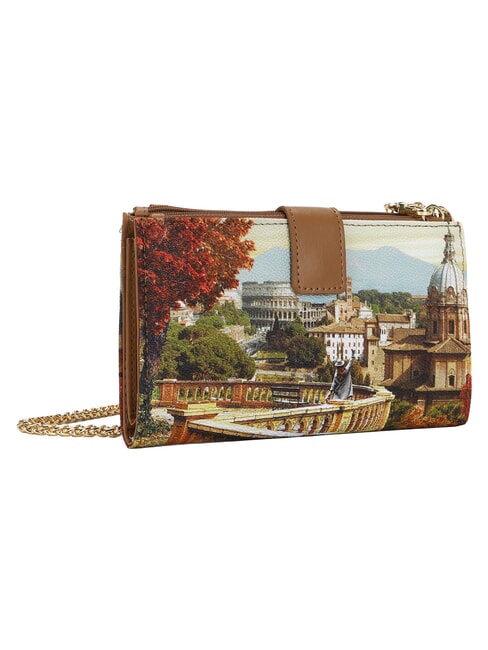 YESBAG Pochette portafoglio con tracolla rome landscape - Borse Donna