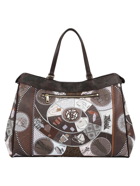 FASHIONOPOLY Borsa a mano, con tracolla choco - Borse Donna