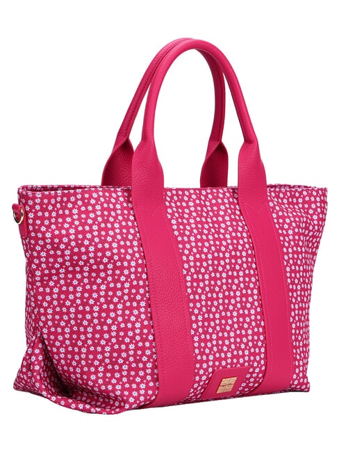 GARDEN Shopping Bag con tracolla fucsia - Borse Donna