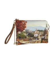 YNOT YESBAG Pochette piatta con polsierina rome landscape - Borse Donna - 2