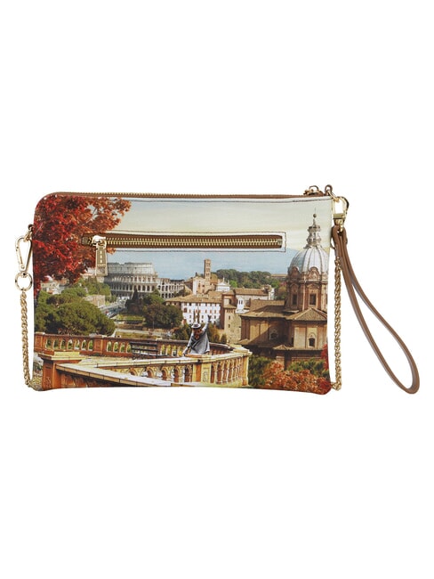 YESBAG Pochette piatta con polsierina rome landscape - Borse Donna