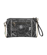 YNOT FASHIONOPOLY Pochette con polsierina a tracollina NERO - Borse Donna - 3