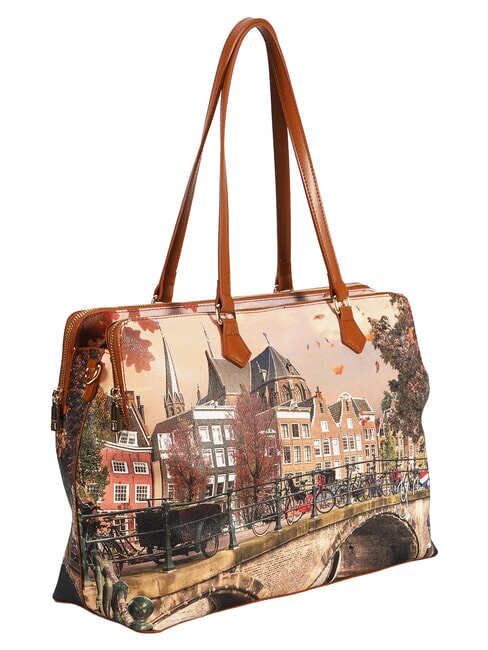 YESBAG Borsa a spalla autumn river - Borse Donna