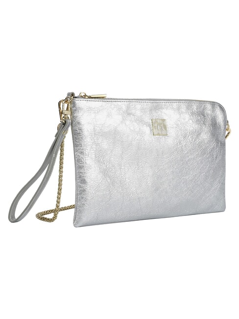 CRACKLE Borsetta a mano, con tracolla SILVER - Borse Donna