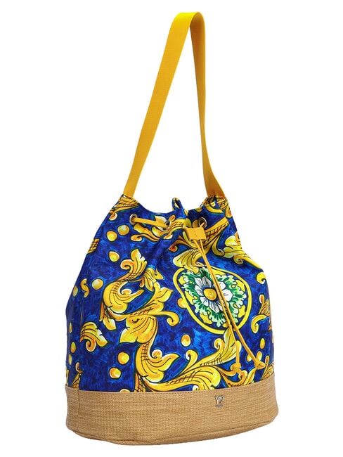 ORTIGIA Borsa a secchiello sapphire - Borse Donna
