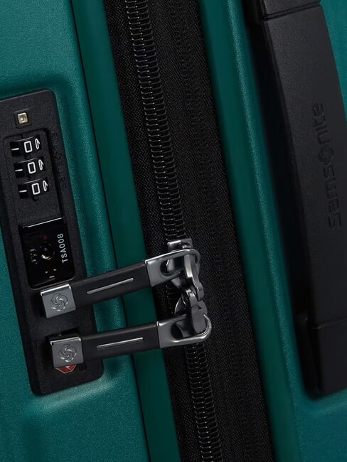 NUON Trolley medio espandibile pine green - Trolley Rigidi