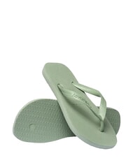 HAVAIANAS TOP SENSES Infradito smoke green - Scarpe Donna - 4