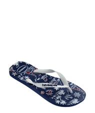 HAVAIANAS TOP NAUTICAL Infradito navy/navy/white - Scarpe Uomo - 3