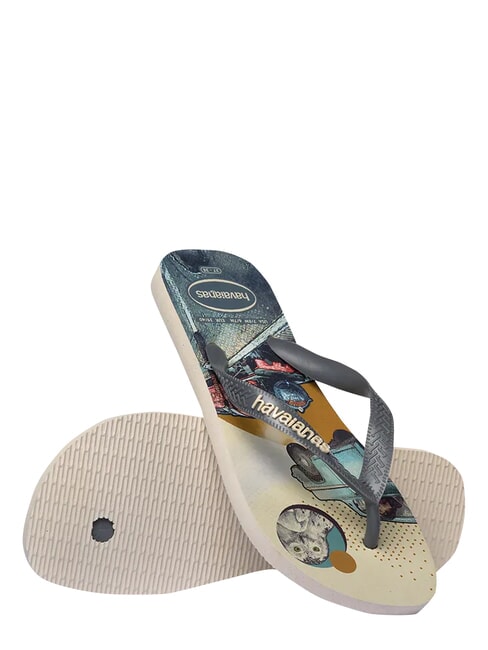 TOP HARRY POTTER Infradito beige/grey steel - Scarpe Unisex