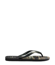 HAVAIANAS TOP CAMU Infradito black/green olive - Scarpe Unisex - 2