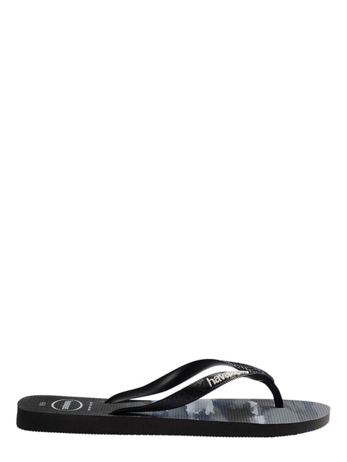 TOP CAMU Infradito BLACK/WHITE - Scarpe Unisex