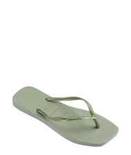 HAVAIANAS SLIM SQUARE Infradito punta quadrata smoke green - Scarpe Donna - 2