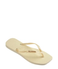 HAVAIANAS SQUARE LOGO Infradito buttercream - Scarpe Donna - 3