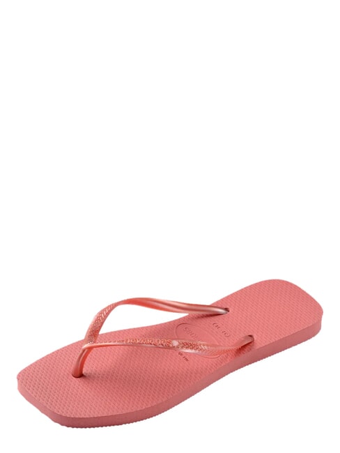 SLIM SQUARE Infradito punta quadrata canyon clay - Scarpe Donna