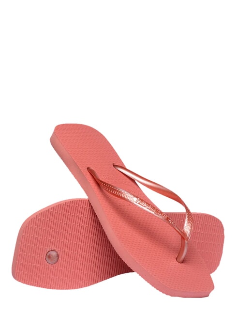 SLIM SQUARE Infradito punta quadrata canyon clay - Scarpe Donna