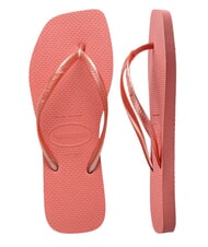 HAVAIANAS SLIM SQUARE Infradito punta quadrata canyon clay - Scarpe Donna - 6