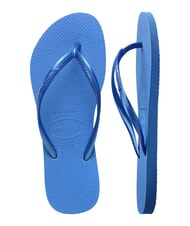 HAVAIANAS SLIM Infradito brilliant blue - Scarpe Donna - 5