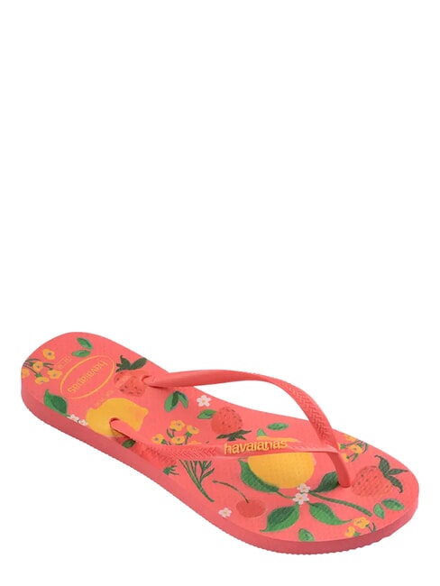 SLIM SUMMER BLISS Infradito tropical coral - Scarpe Donna