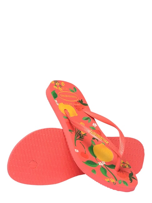 SLIM SUMMER BLISS Infradito tropical coral - Scarpe Donna