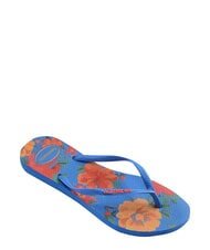 HAVAIANAS SLIM SUMMER BLISS Infradito brilliant blue - Scarpe Donna - 3