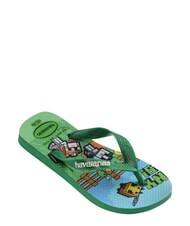 HAVAIANAS MINECRAFT Infradito green 4 - Scarpe Bambino - 2